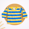 T-shirt - Yellow with Blue Stripes
