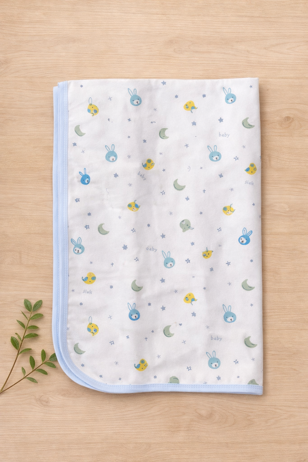 Baby Dry Sheet Imported- Bunny and Elephant