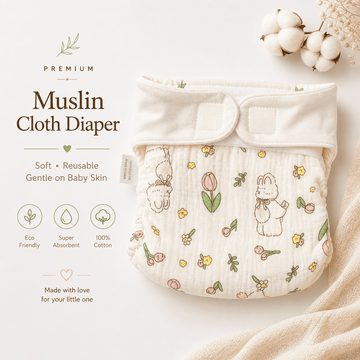 Premium Muslin Cloth Diaper