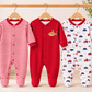 3 Piece Romper Set Soft Cotton