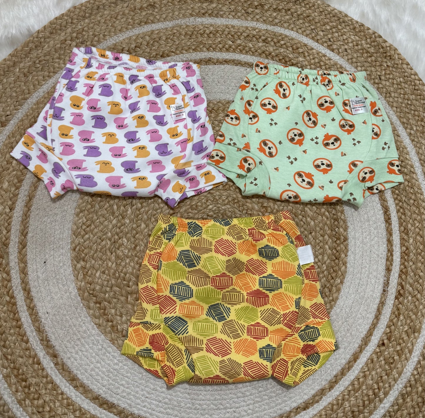 Padded Potty Training Pants - Size 3 (3-4 Years)