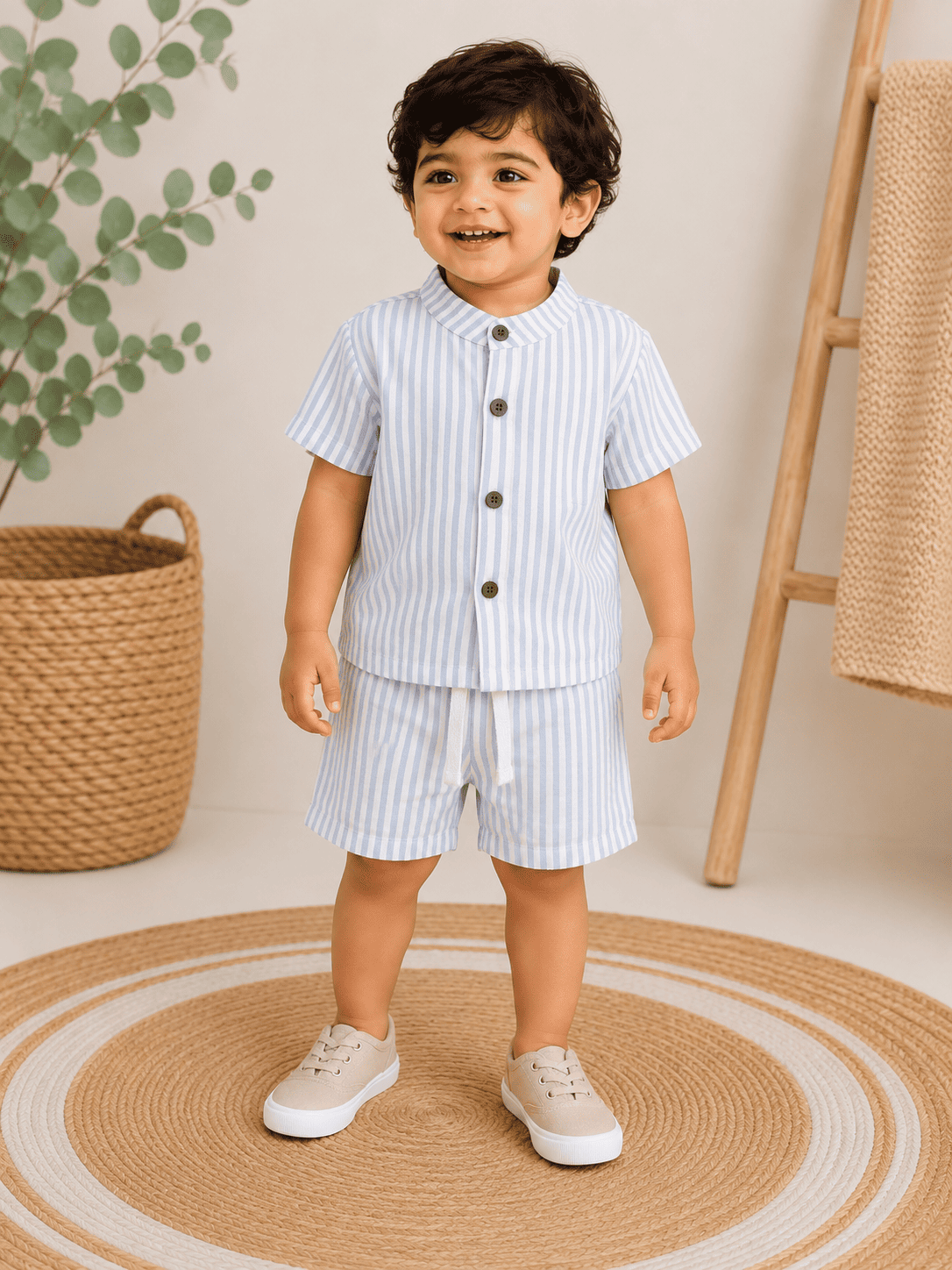 Premium Muslin Co-Ord Set for Boys