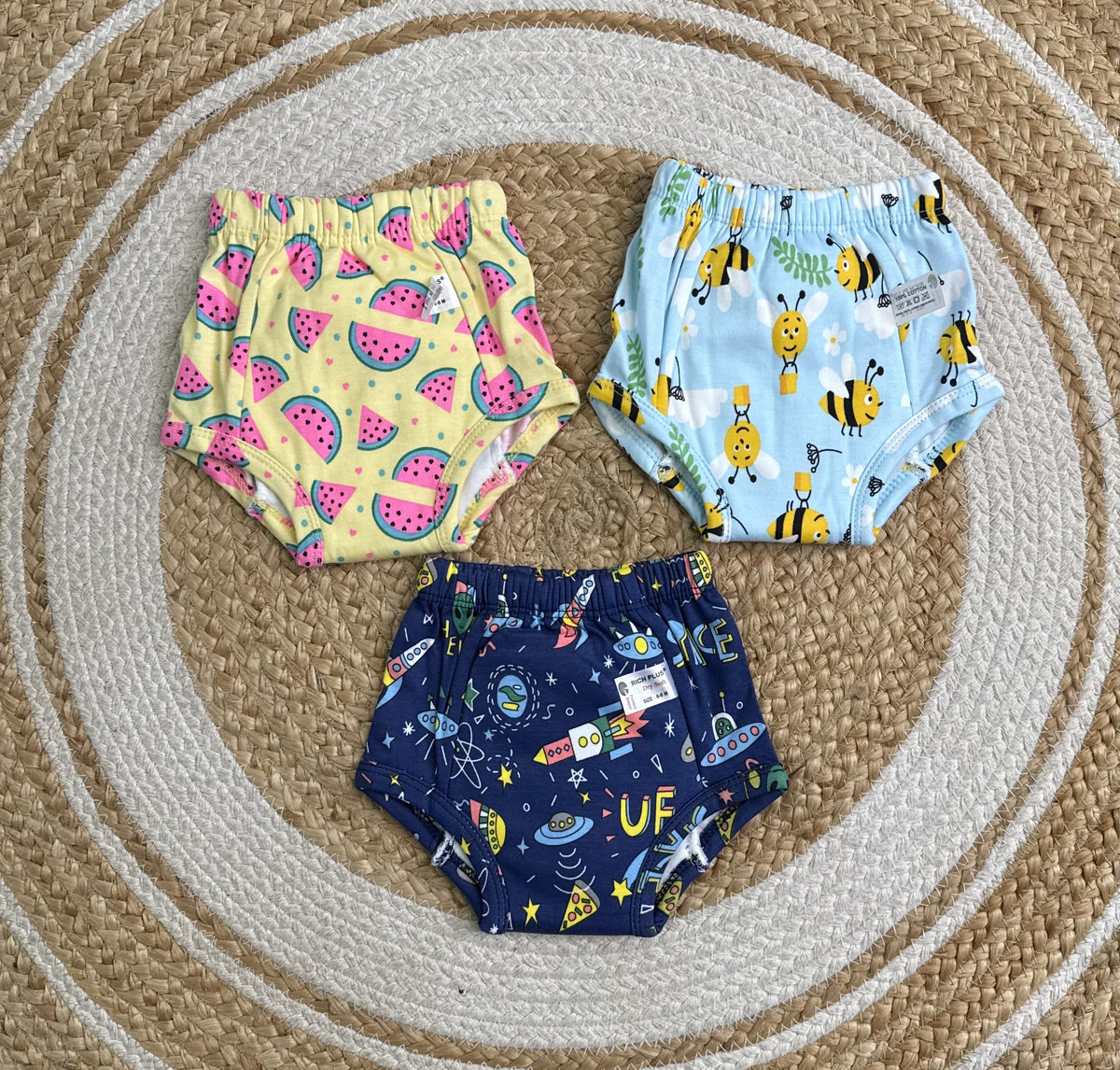 Padded Potty Training Pants- Size 0 (6-12 Months)
