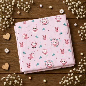 Muslin Bath Towel - Owl