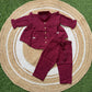 Muslin Frock with Pant Set
