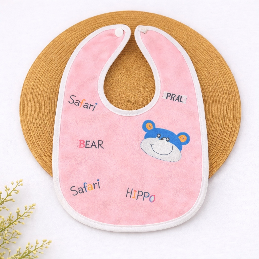 Muslin Baby Bib - Pink Colour