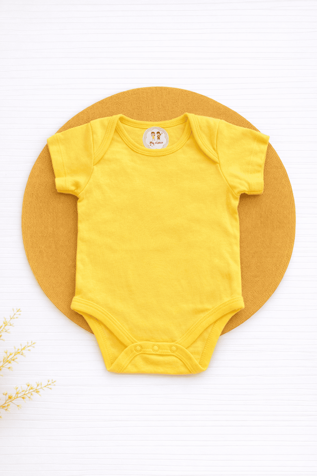 Onesies- Plain Yellow