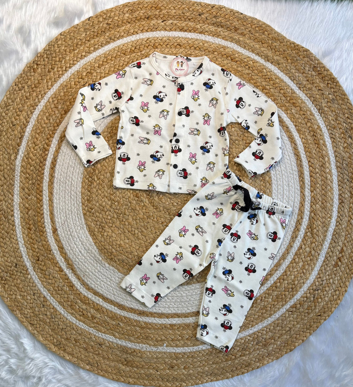Button Full Sleeve Co-ords Set