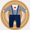 Fancy Baby Boy Romper