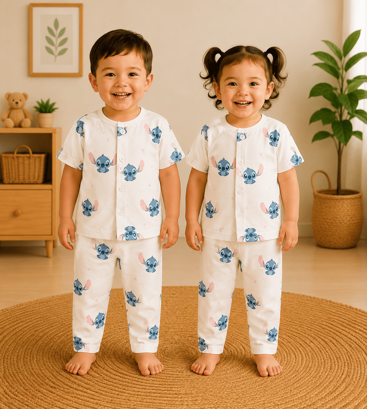 Kids Premium Cotton Night Suit