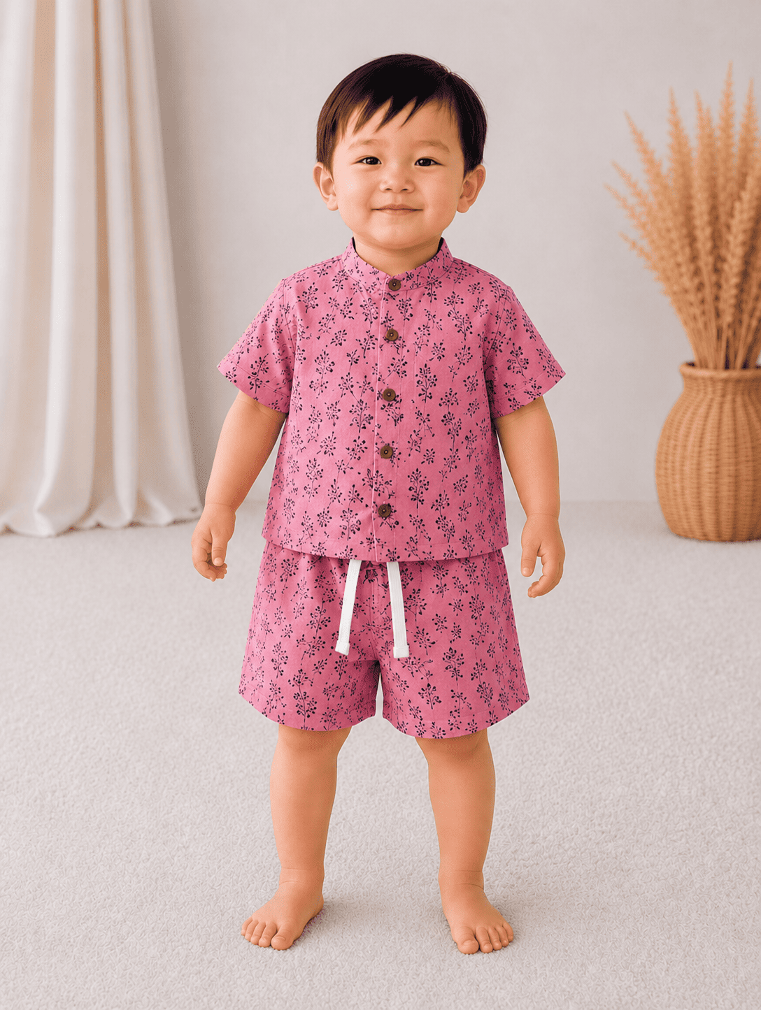 Premium Muslin Co-Ord Set for Boys