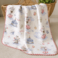 4 Layer Receiving Blanket - Circus Elephant