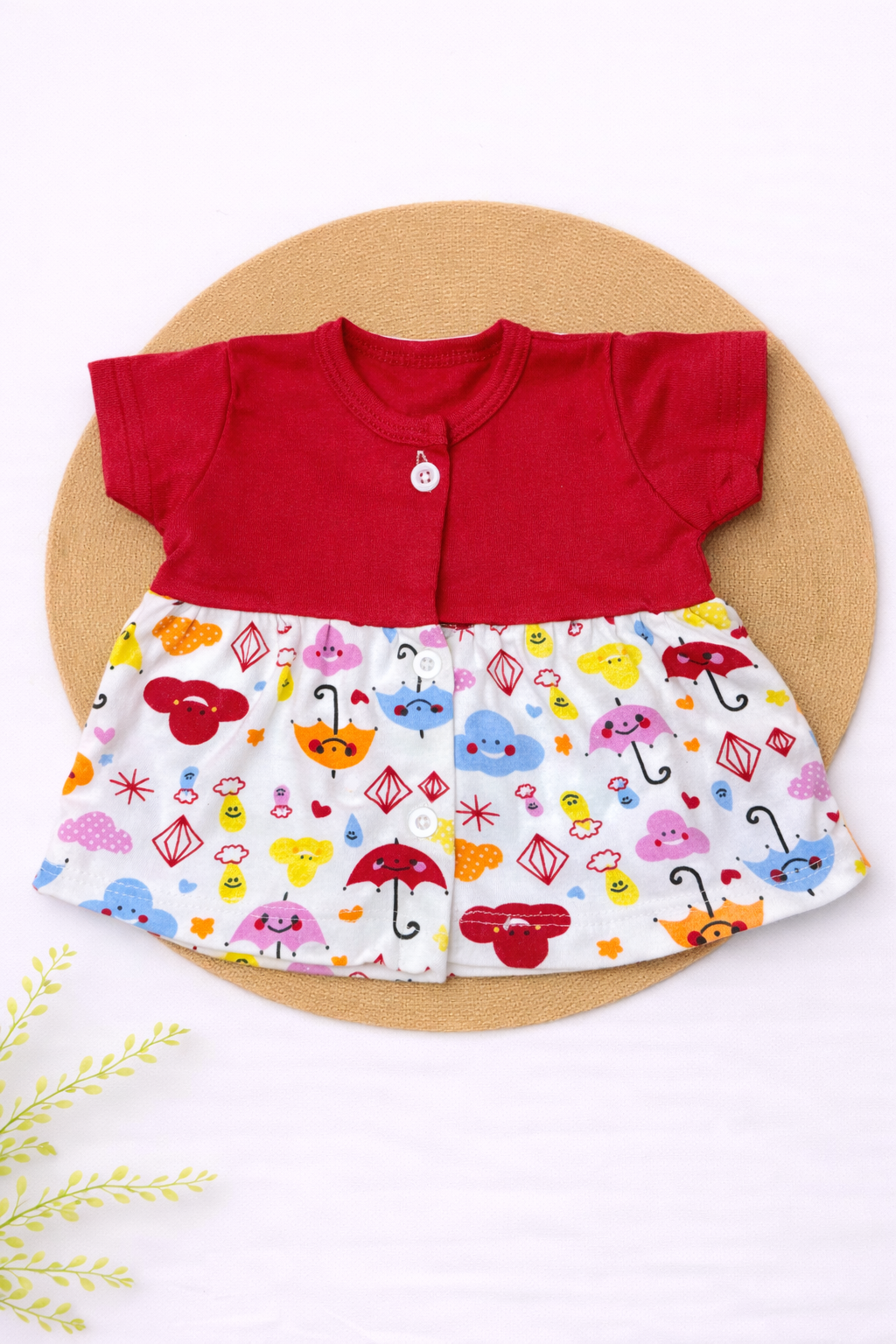 Baby Cotton Knit Frock