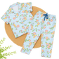 Half Sleeve Kids Night Suit - Flower with Pooh