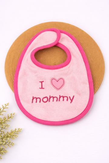 Baby Bib - I ❤️ Mommy