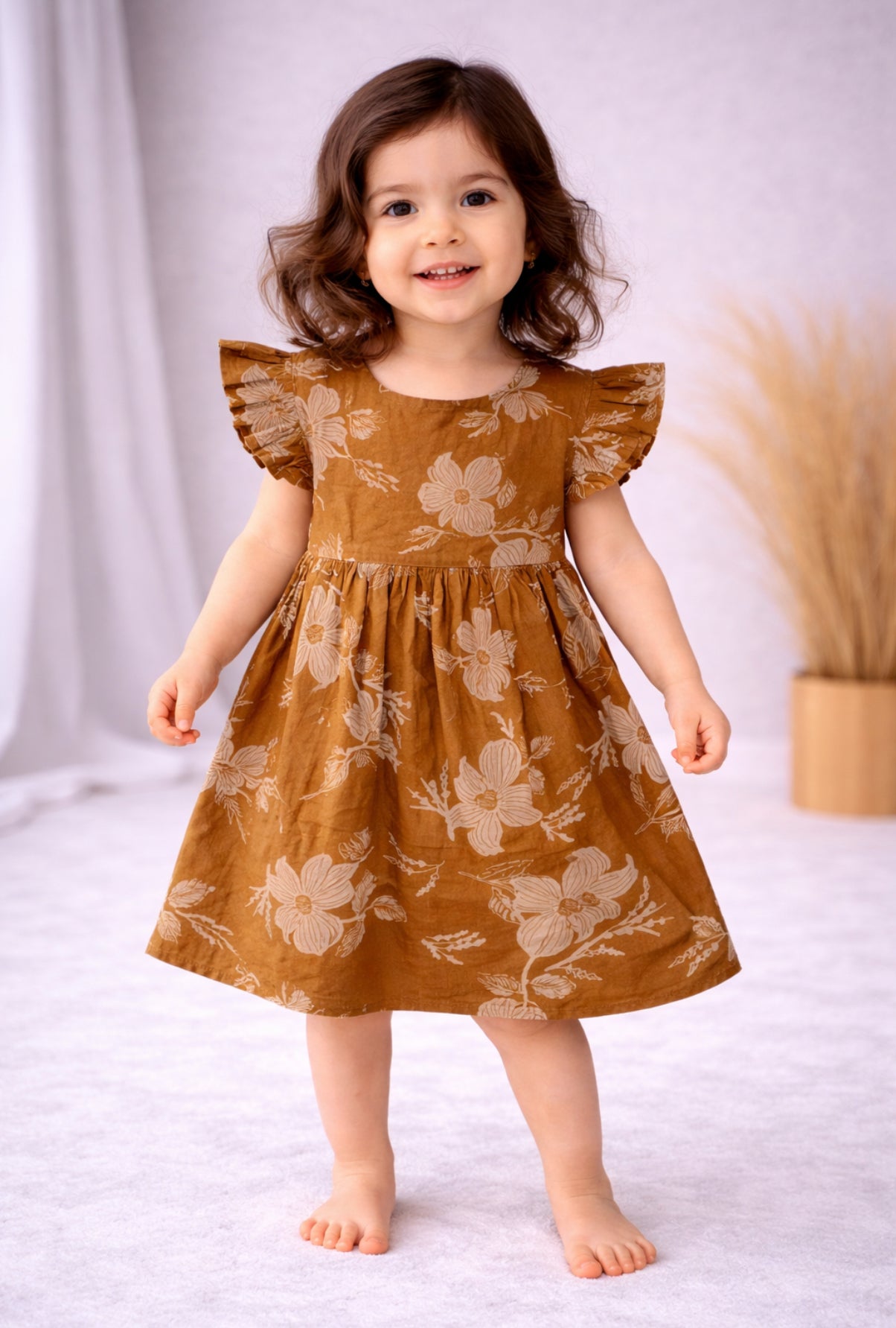 Jaipur Cotton Printed Frock for Girls