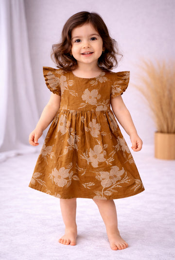 Jaipur Cotton Printed Frock for Girls