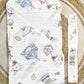 4-Layer Hooded Towel - Vintage Circus Print