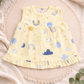Premium Muslin Frock with Front Button
