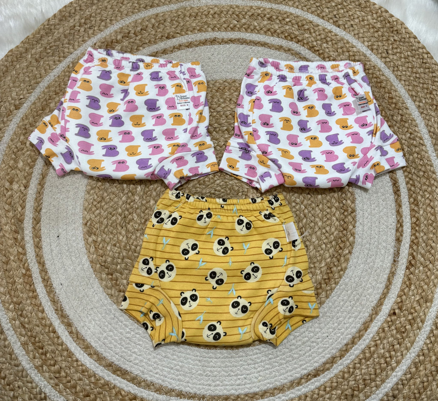 Padded Potty Training Pants - Size 2 (2-3 Years)