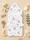4-Layer Hooded Towel - Elephant