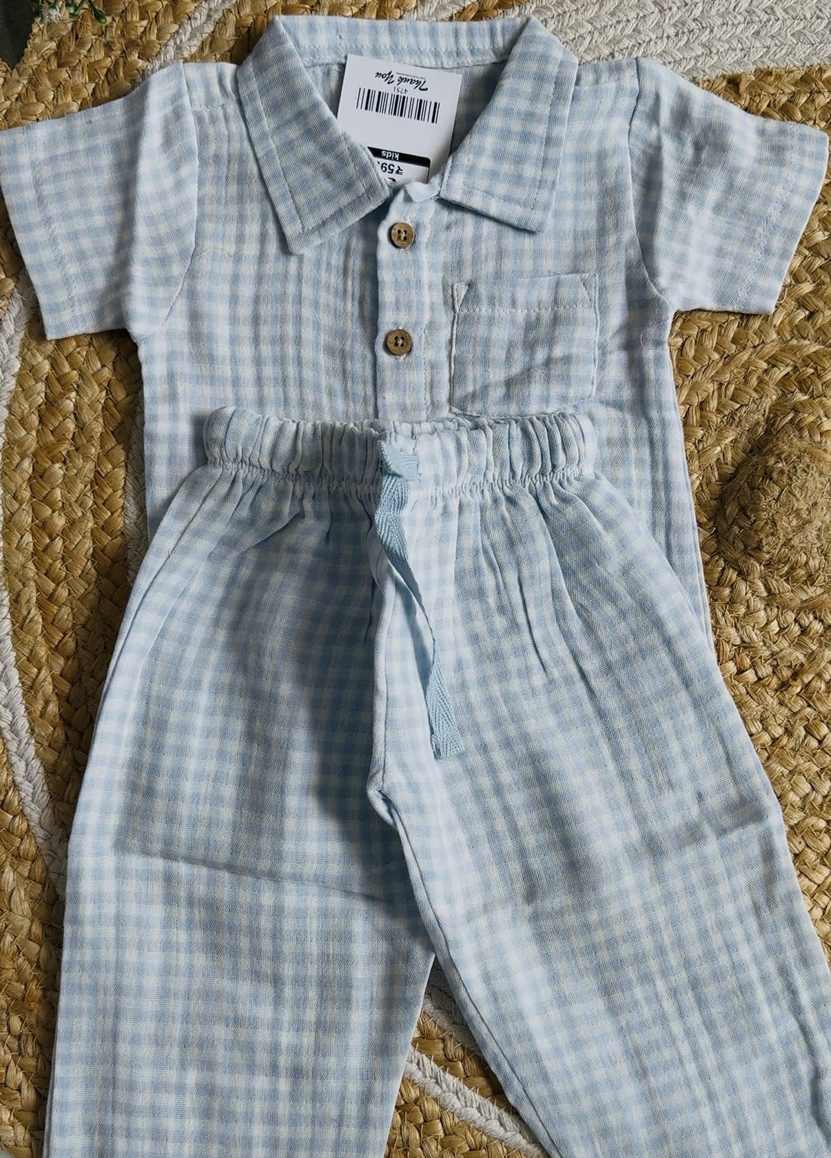 Premium Muslin Pant Set