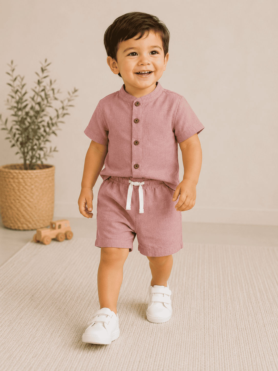 Premium Muslin Co-Ord Set for Boys