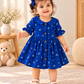 Muslin Frock with Front Buttons - Buy 3 for 999₹