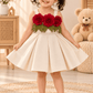 Premium Scuba Frock with Flair - Sandal