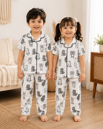 Half Sleeve Night Suit - Buy 3 for 999₹