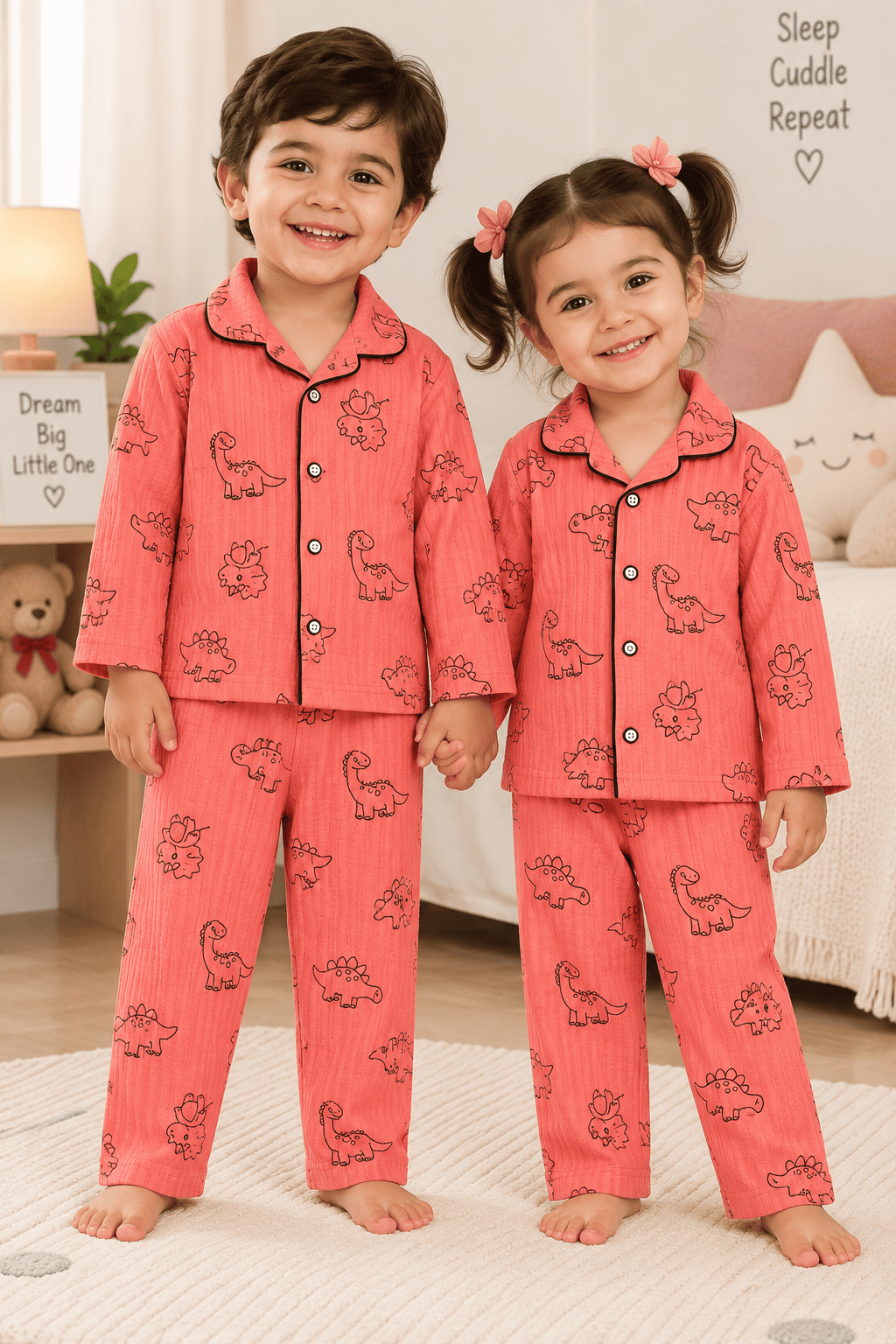 Kids Full Hand Night Suit - Buy 3 for 999₹