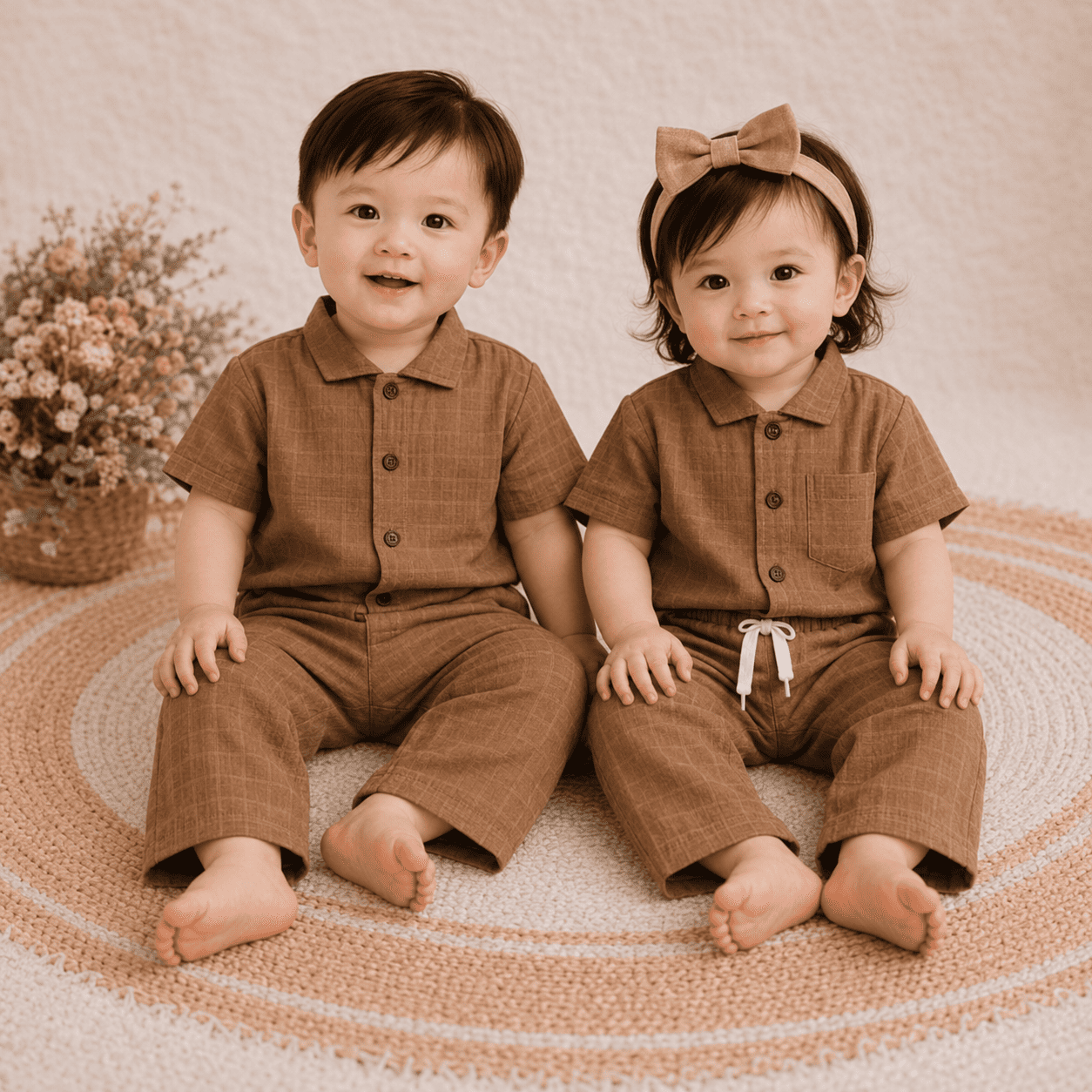 Premium Muslin Co-ord Set for Boys with Pant
