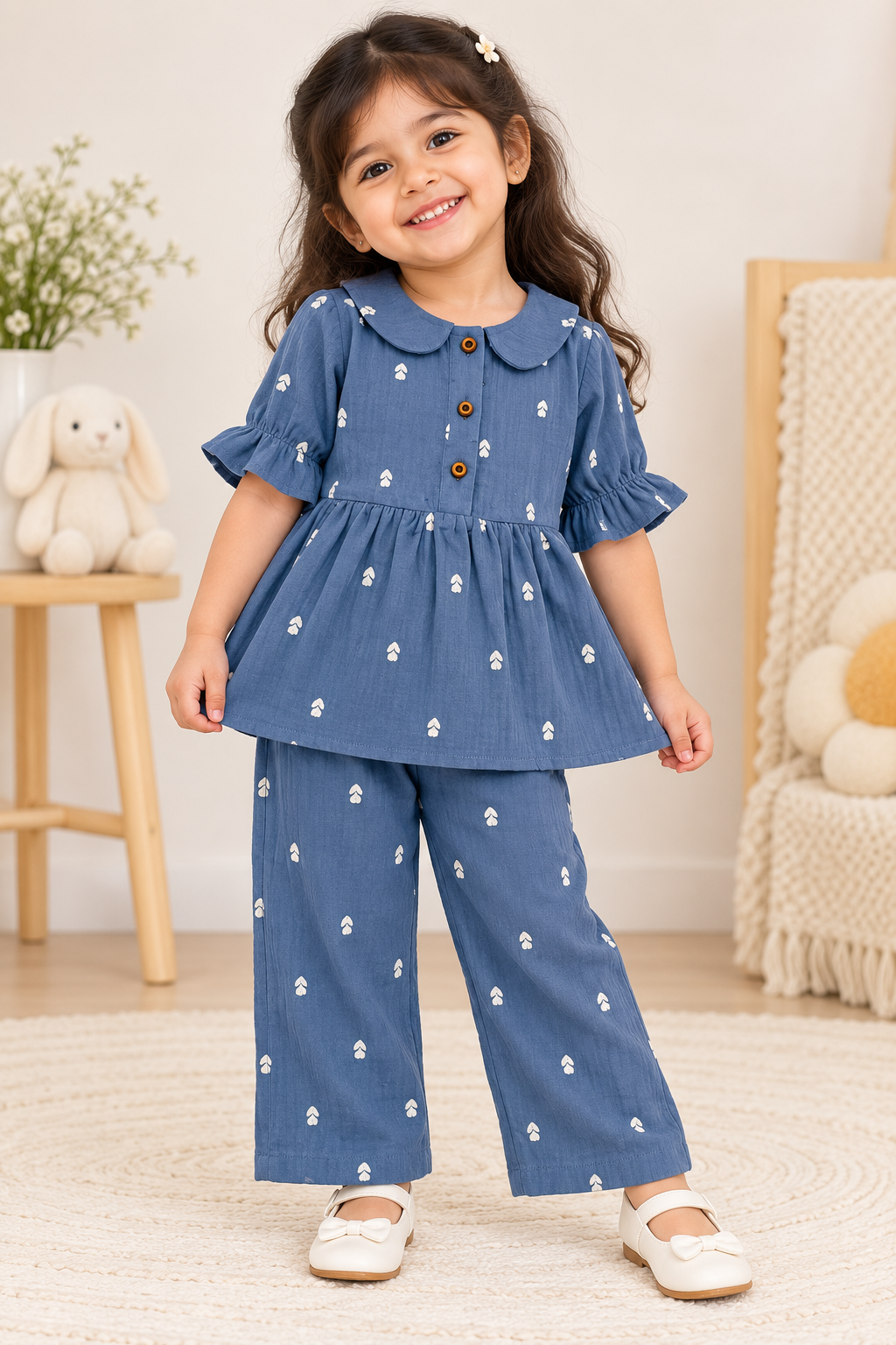 Muslin Peplum Co-ords - Buy 3 for 1299₹