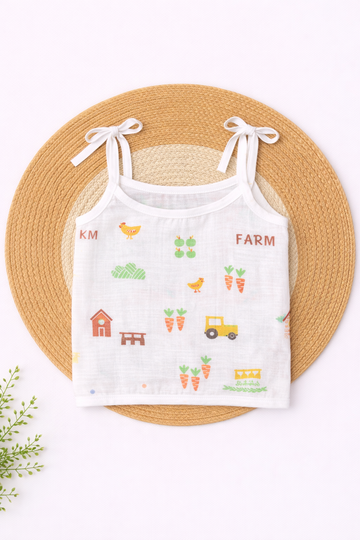 Muslin Jabla Knot - Farm