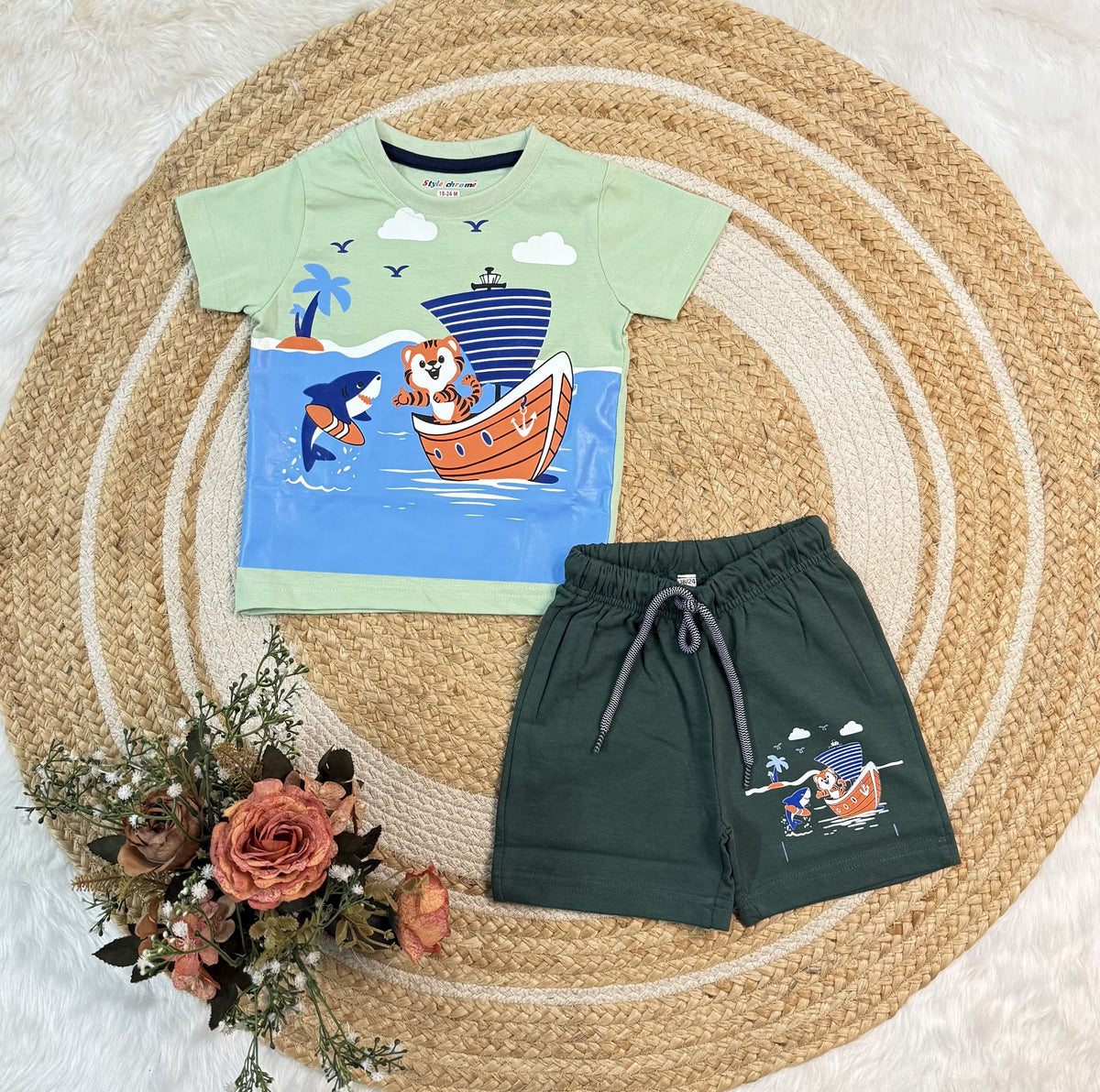 Boys Shorts Set - Buy 3 for 999₹