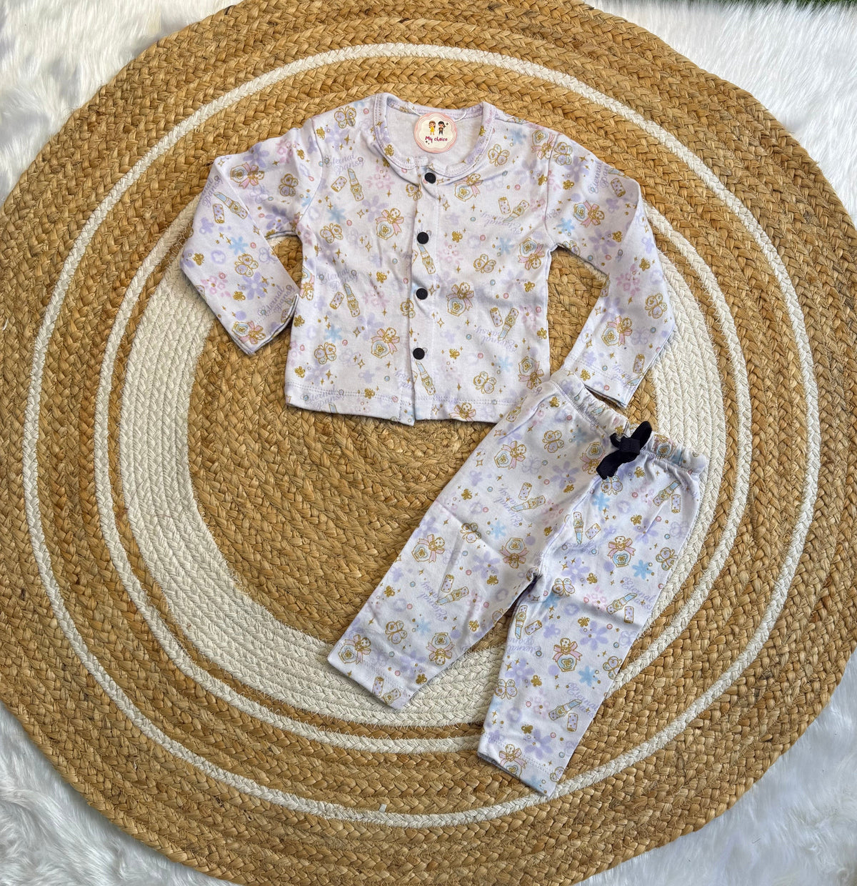 Button Full Sleeve Co-ords Set
