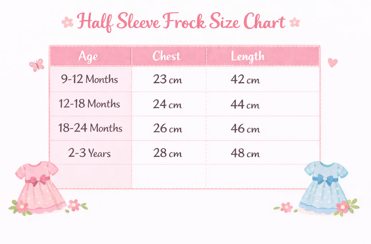 Girls Cotton Knit Frock