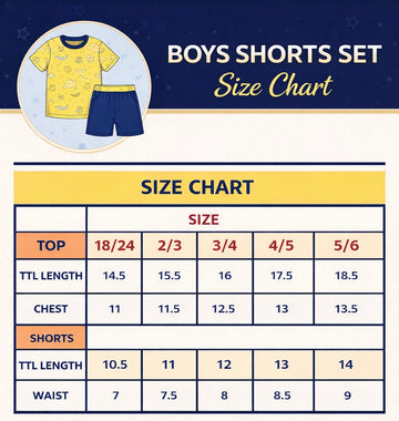 Boys Shorts Set