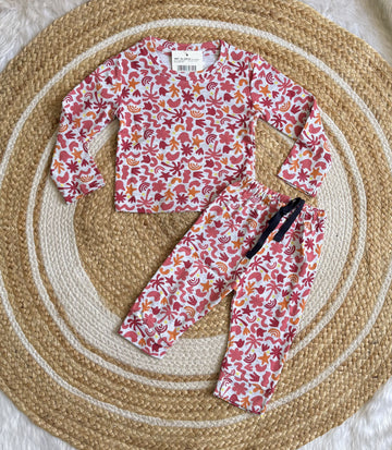 Full Sleeve Co-ords Set - Blossom Doodle