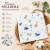 Muslin Swaddle - Dino