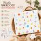 Muslin Swaddle - Shapes