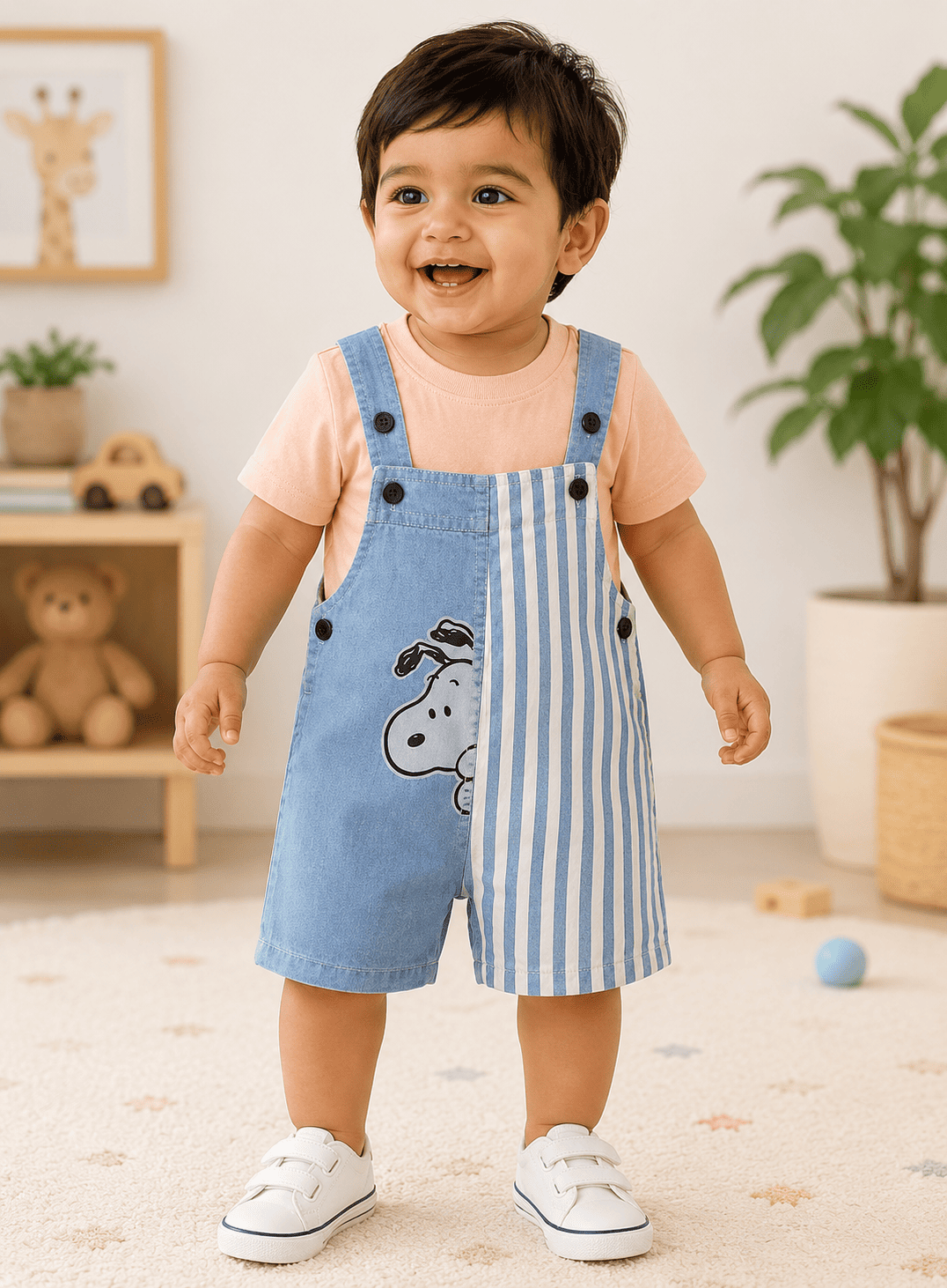 Denim Dungaree Set