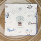 4 Layer Receiving Blanket - Sky Explorer Panda