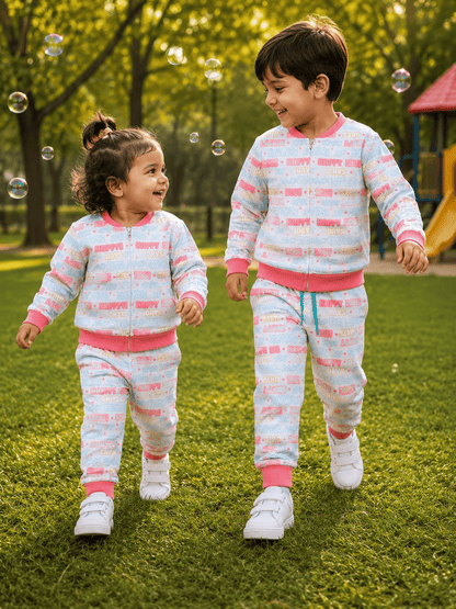 Pre-Winter Front Zip Co-Ord Set -  Buy3 @999₹