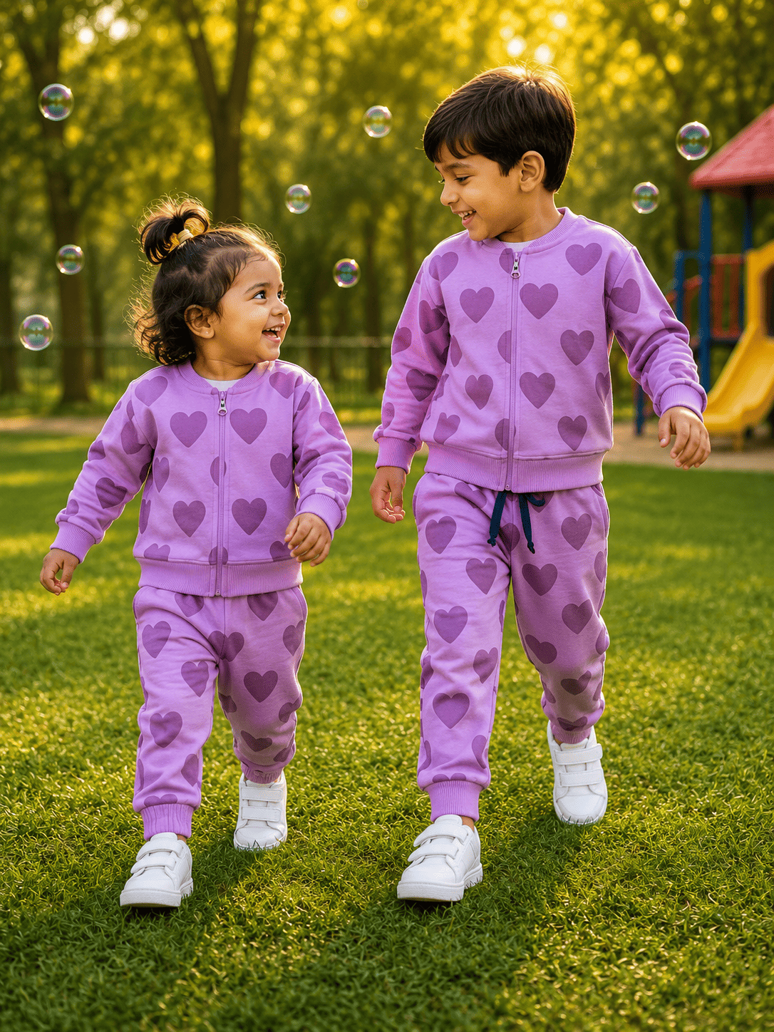 Pre-Winter Front Zip Co-Ord Set