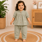 Muslin Frock with Pant Set