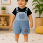 Denim Dungaree Set