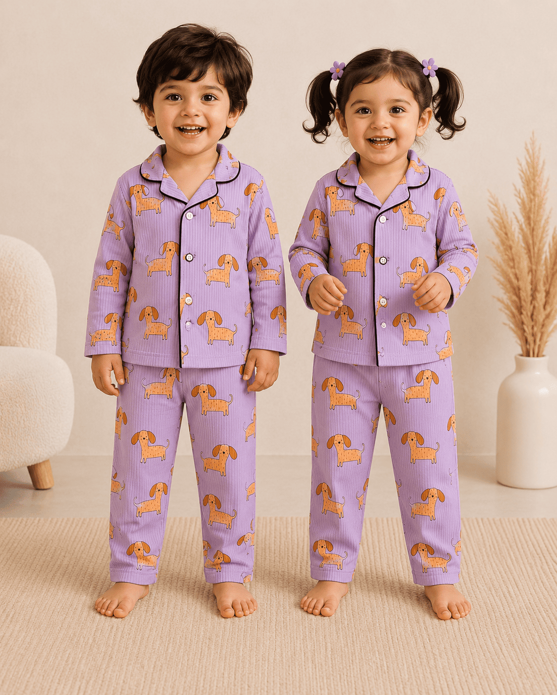 Kids Full Sleeve Night Suit - Buy3 @999₹
