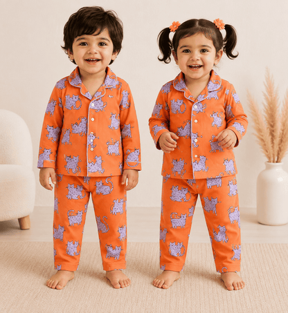 Kids Full Sleeve Night Suit - Buy3 @999₹