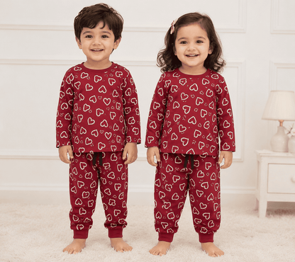 Kids Full-Sleeve Co-ord Set - Buy3 @ 999₹